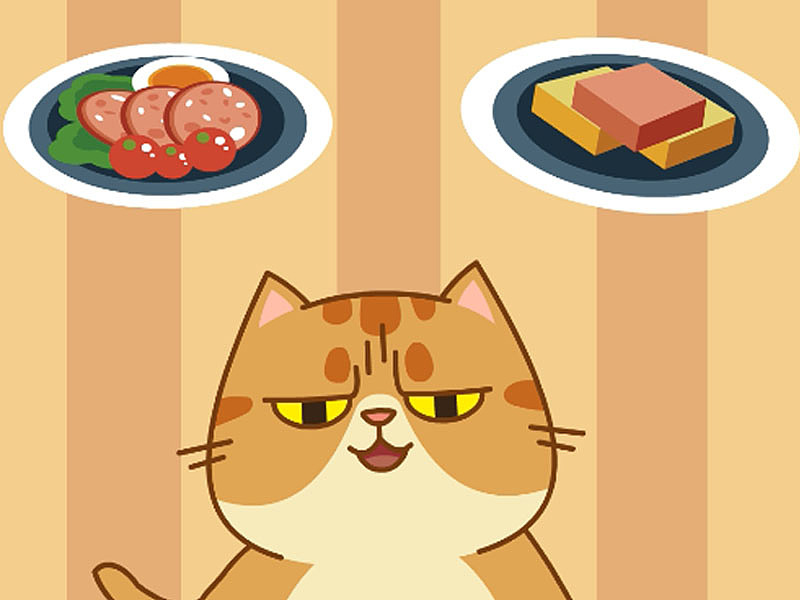 憨憨和橘座-音乐让食物更好吃