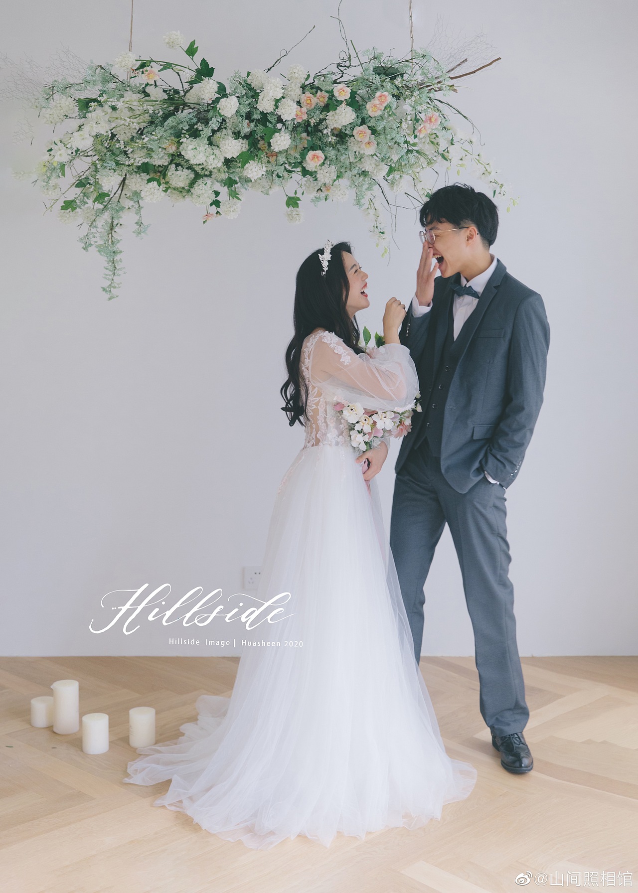 快乐会传染，婚纱照疯狂连拍的后果（图ZMjU5MzA1MjY0） - 婚礼摄影 - 站酷设计师M花生阿姨M原创素材 - 站酷ZCOOL