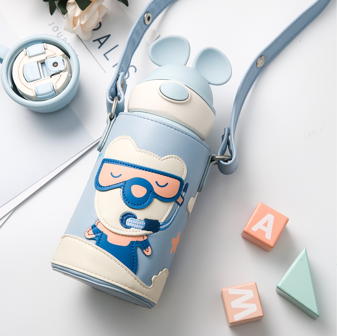 汉仑设计Hoowdesign×杯具熊beddybear儿童水杯设计