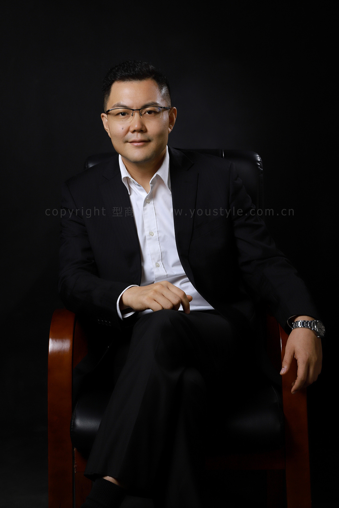 深圳高端金融人士的商务形象照