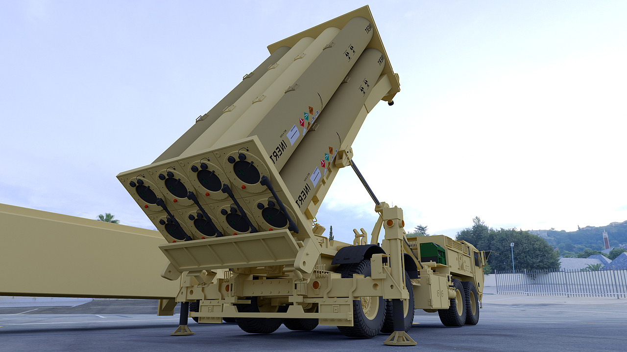 导弹发射车及其X波段雷达（图ZMTQ1MDYxNjYw） - 机械/交通 - 站酷设计师USAF10011原创素材 - 站酷ZCOOL