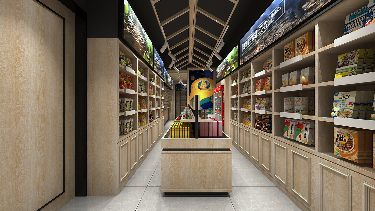 便利店设计效果图