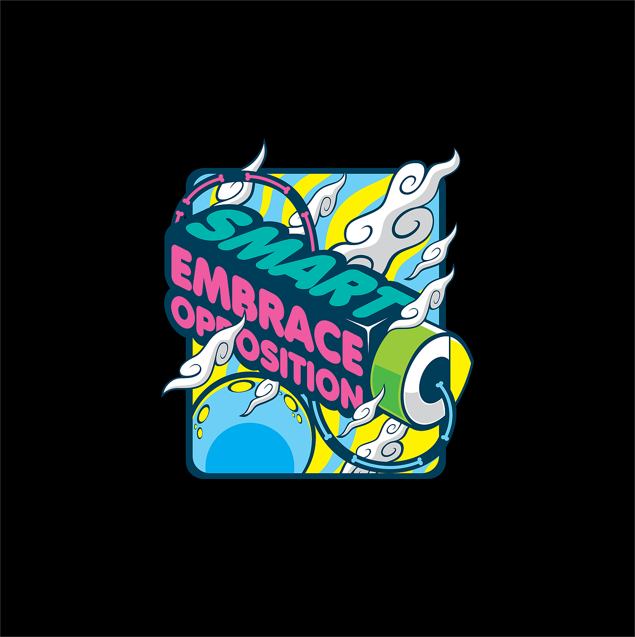 smart与赛博朋克|平面|图案|王苏扬_原创作品-站酷zcool