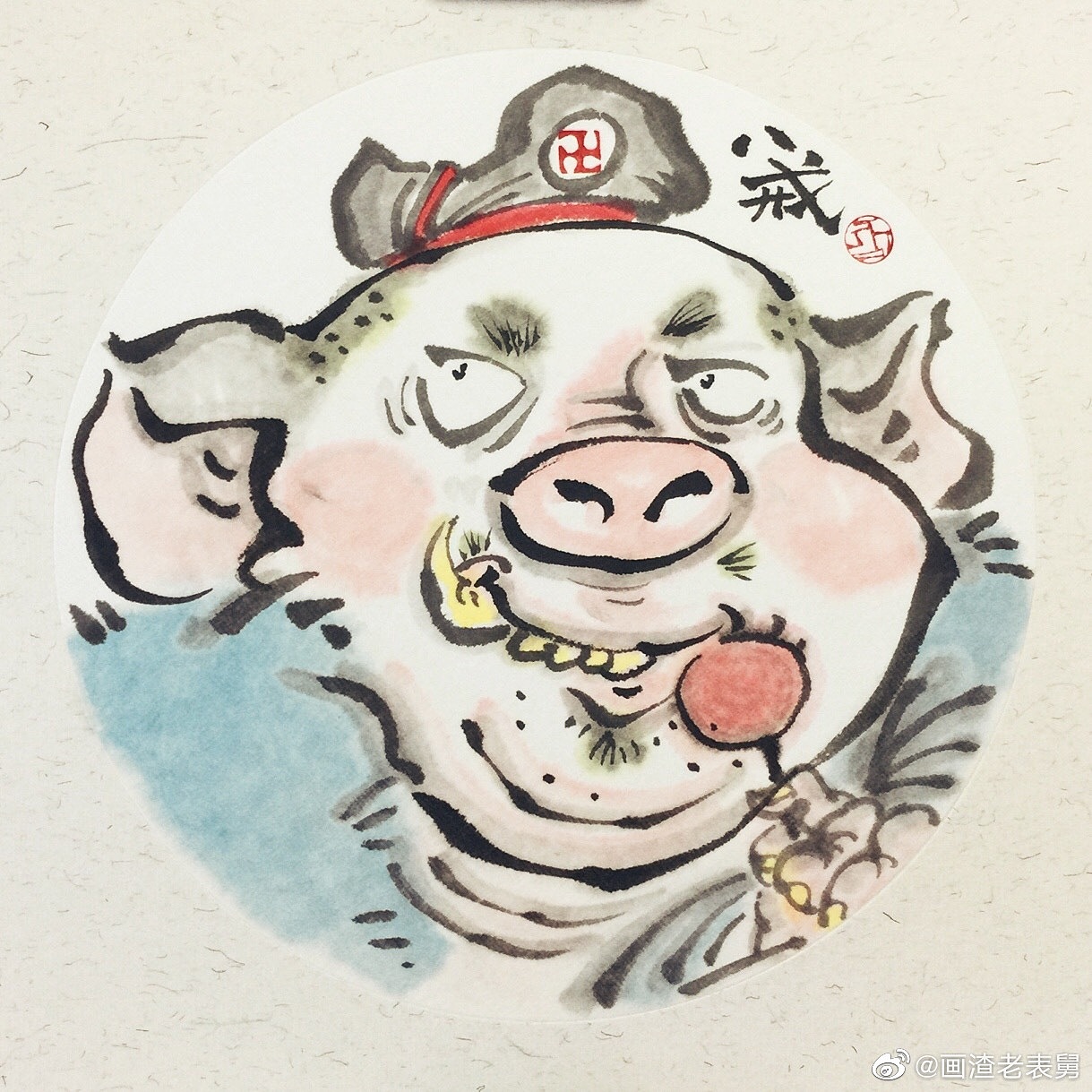 【南记手绘·不二堂·如是我闻·西行四众】（图ZMjUwMjAyNDQ4） - 绘画 - 站酷设计师老表舅原创素材 - 站酷ZCOOL