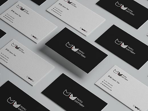 “遇雨猫舍”品牌VIS