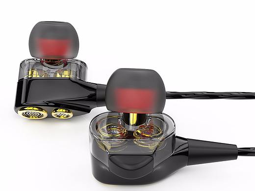 双单元线控耳机（个人主页-ZMzAzNjc2ODg=） - 电子产品 - 站酷设计师沃项恭原创素材 - 站酷ZCOOL