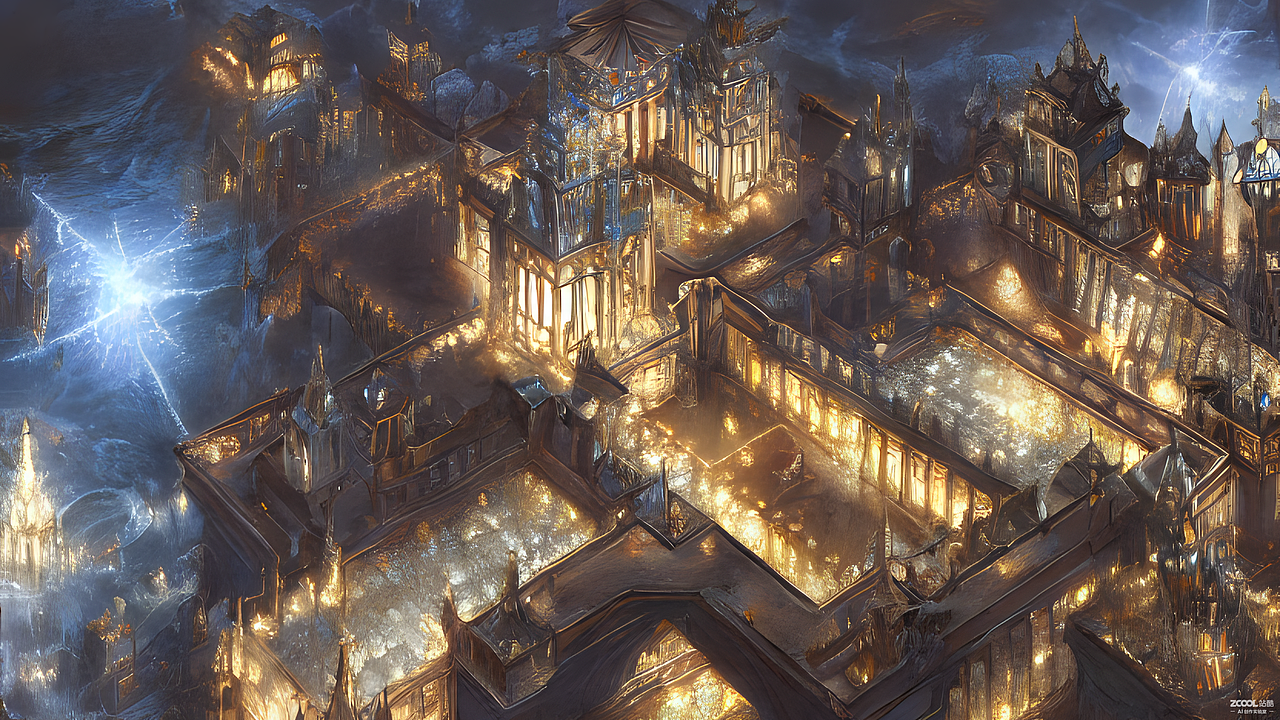 AI技术之《璀璨宫殿》