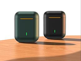 蓝牙耳机建模渲染