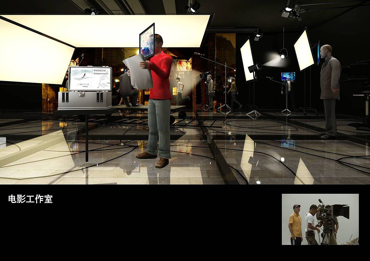 上海电影博物馆展厅04（图ZMjA2MDY2MTU2） - 展陈设计 - 站酷设计师张翼笙原创素材 - 站酷ZCOOL