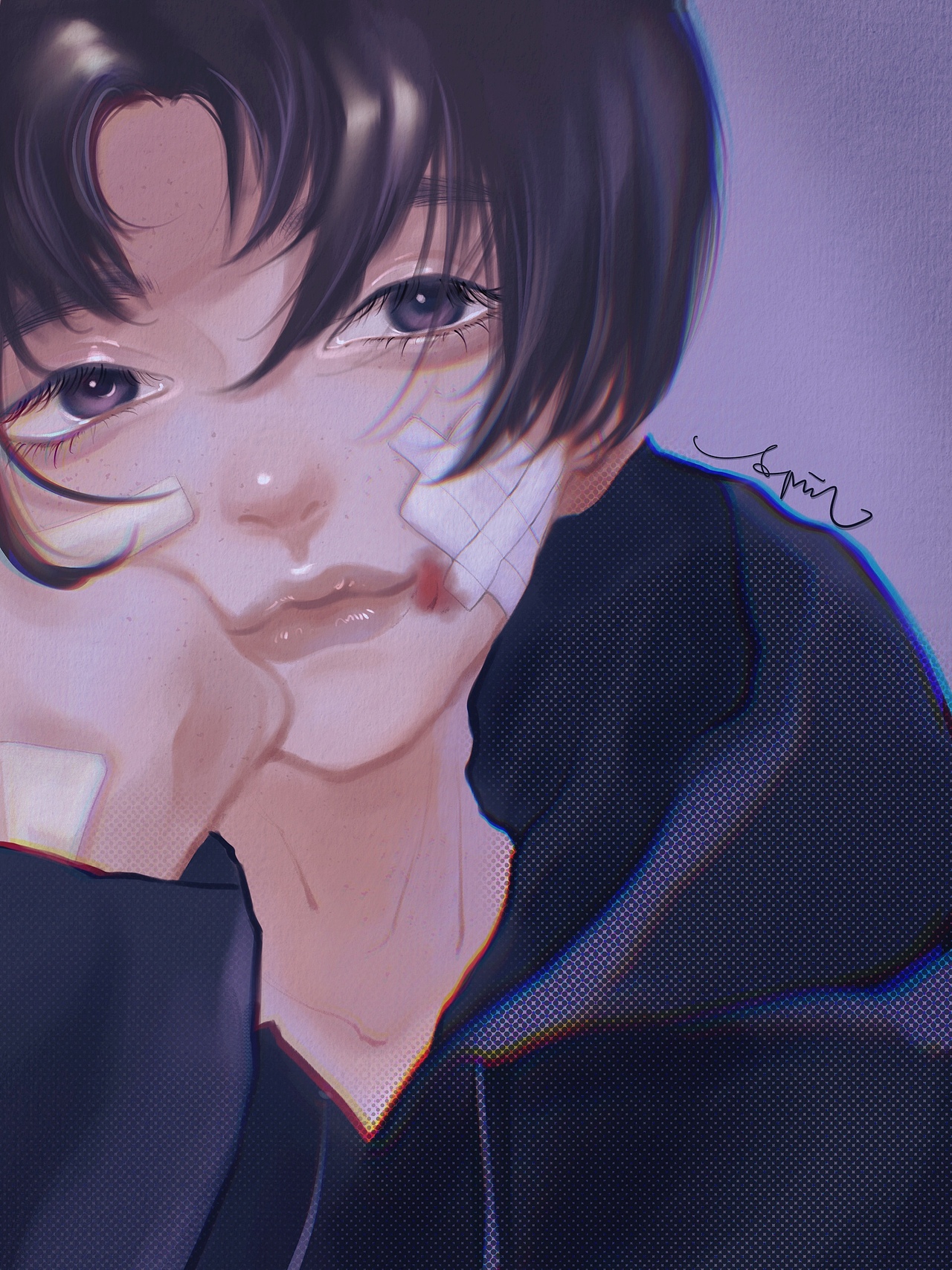 人物插画（图ZMjU3MTEzMzY4） - 艺术插画 - 站酷设计师奶糖April原创素材 - 站酷ZCOOL