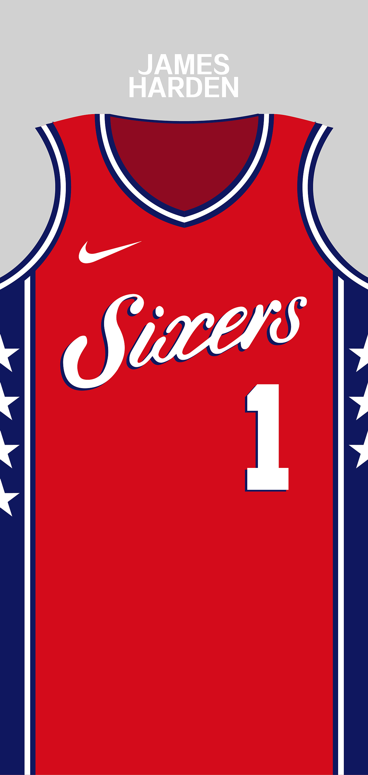 NBA 76人队 球衣壁纸（图ZMjkwNTc4MzU2） - 图案 - 站酷设计师NBA乐爷原创素材 - 站酷ZCOOL