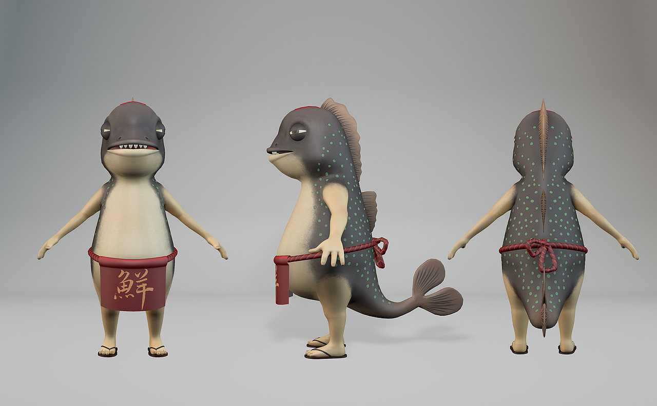 笑看鱼生-海错王（图ZMjEyMTMwODEy） - 商业插画 - 站酷设计师腾巴啦原创素材 - 站酷ZCOOL