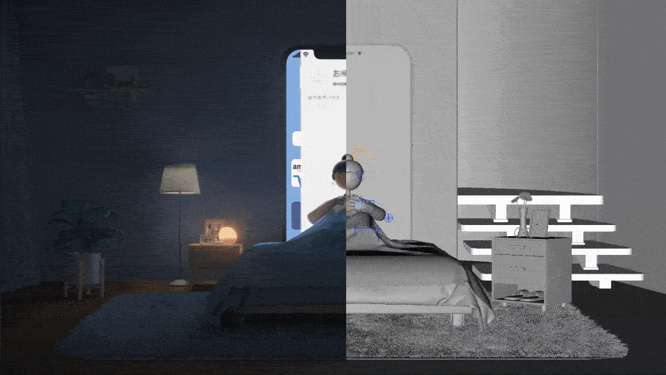 C4D动态设计 丨 唤醒闹钟