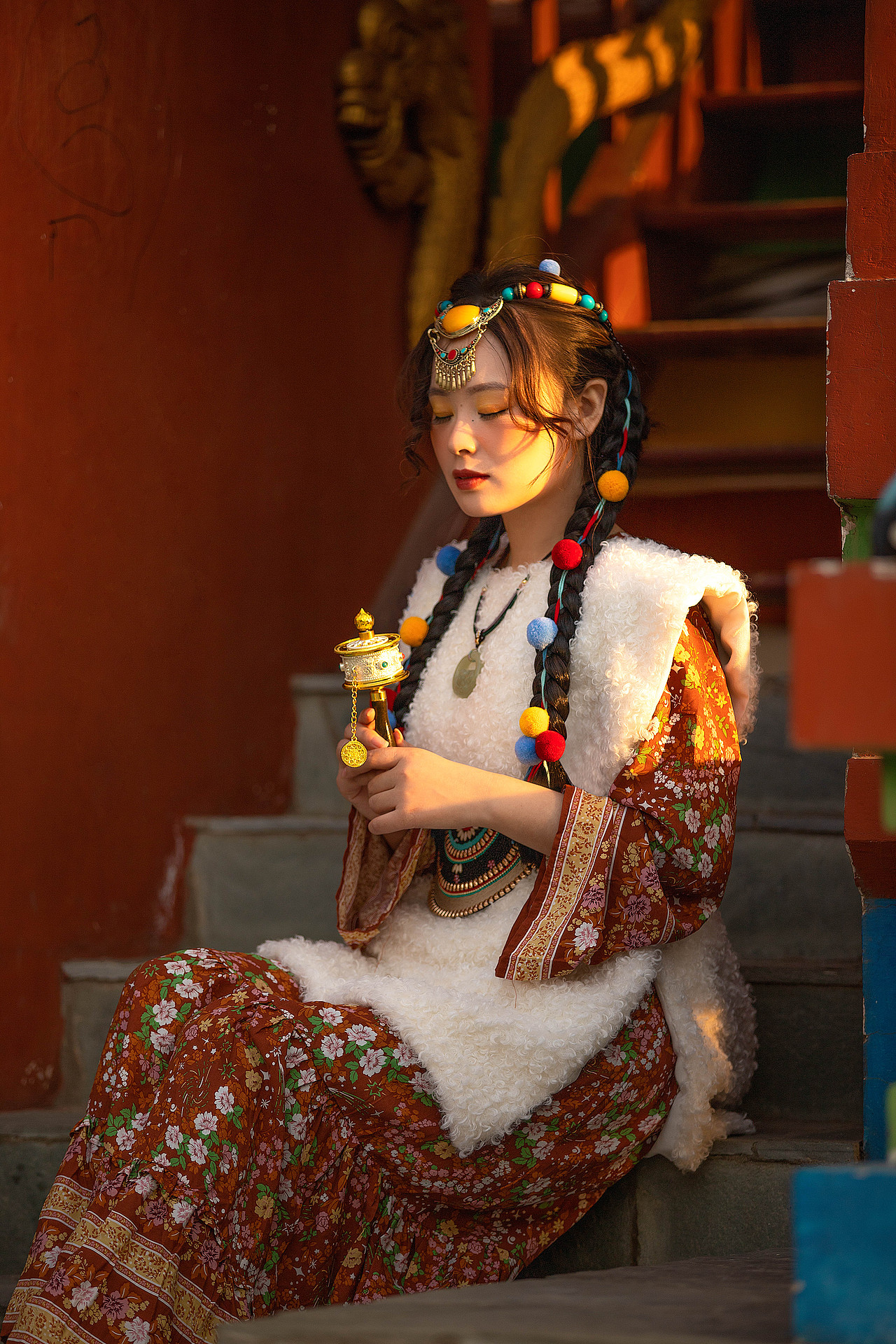 北京"布达拉宫"藏服 i 写真分享 |摄影|人像摄影|lin_bao - 原创作品