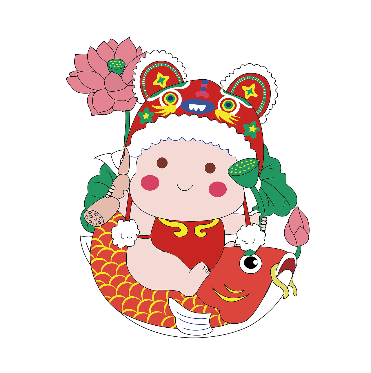 小娃娃（图ZMjIxODkzMTg4） - 商业插画 - 站酷设计师初晓ly原创素材 - 站酷ZCOOL