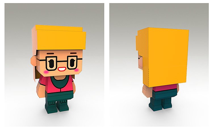 生活大爆炸_纸模型设计（图ZMTM2MTAwNjY0） - 其他手工艺 - 站酷设计师纸模设计师JENTC原创素材 - 站酷ZCOOL