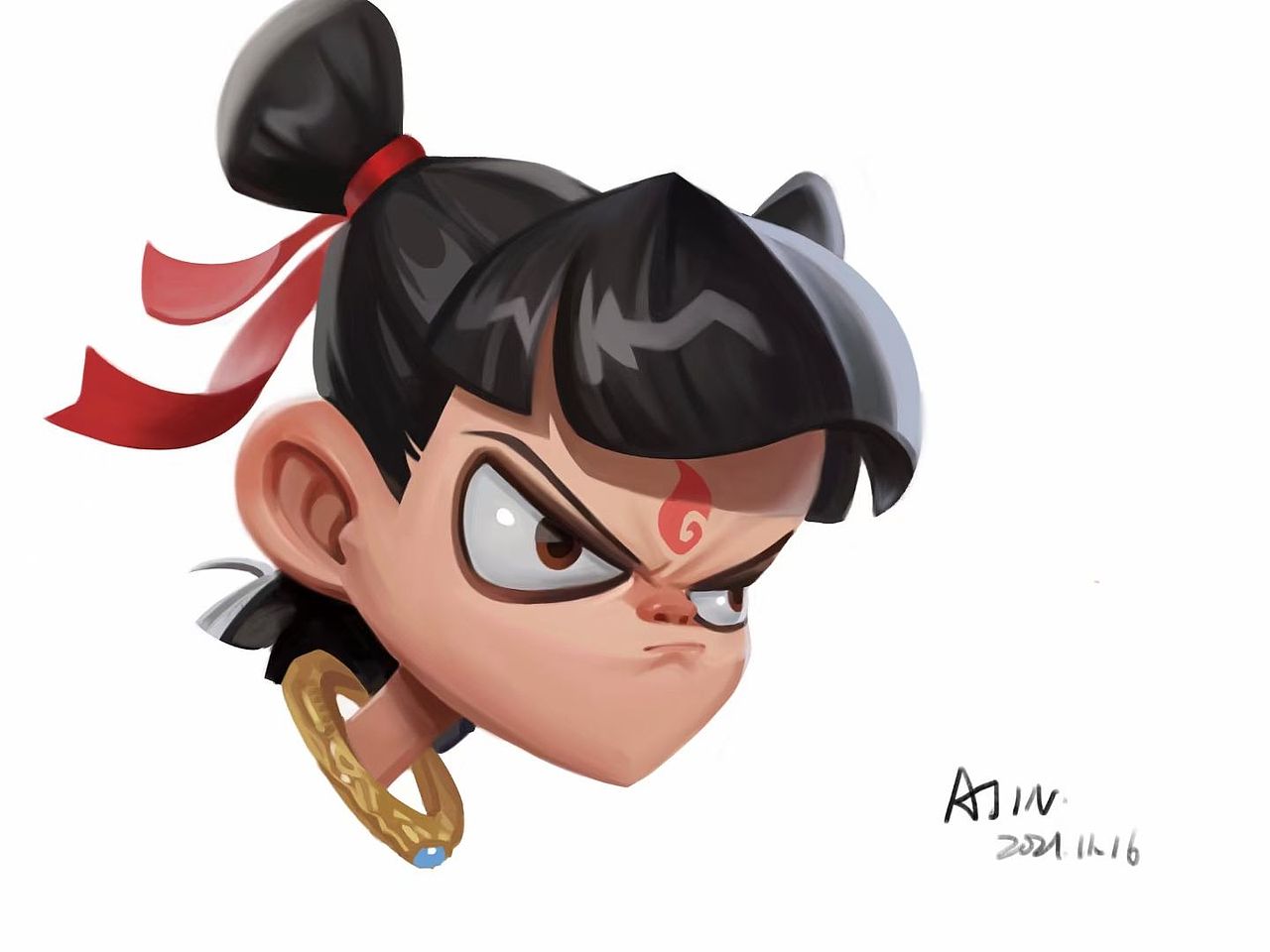 临摹练习（图ZMzYxNjY0MTA4） - 商业插画 - 站酷设计师三AJIN原创素材 - 站酷ZCOOL