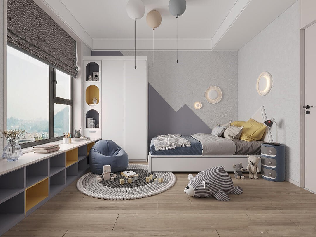 现代简约——跳跃色彩