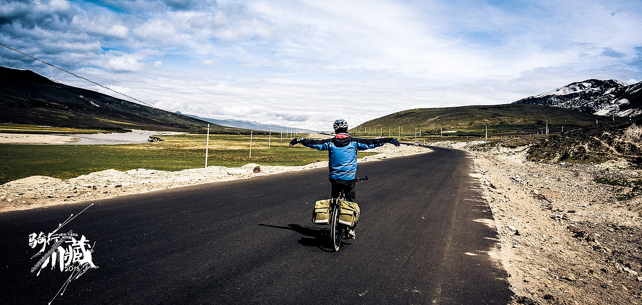 当你看到草原上没有树，就说明这是海拔四千米以上的草原了，天路啊，超爽