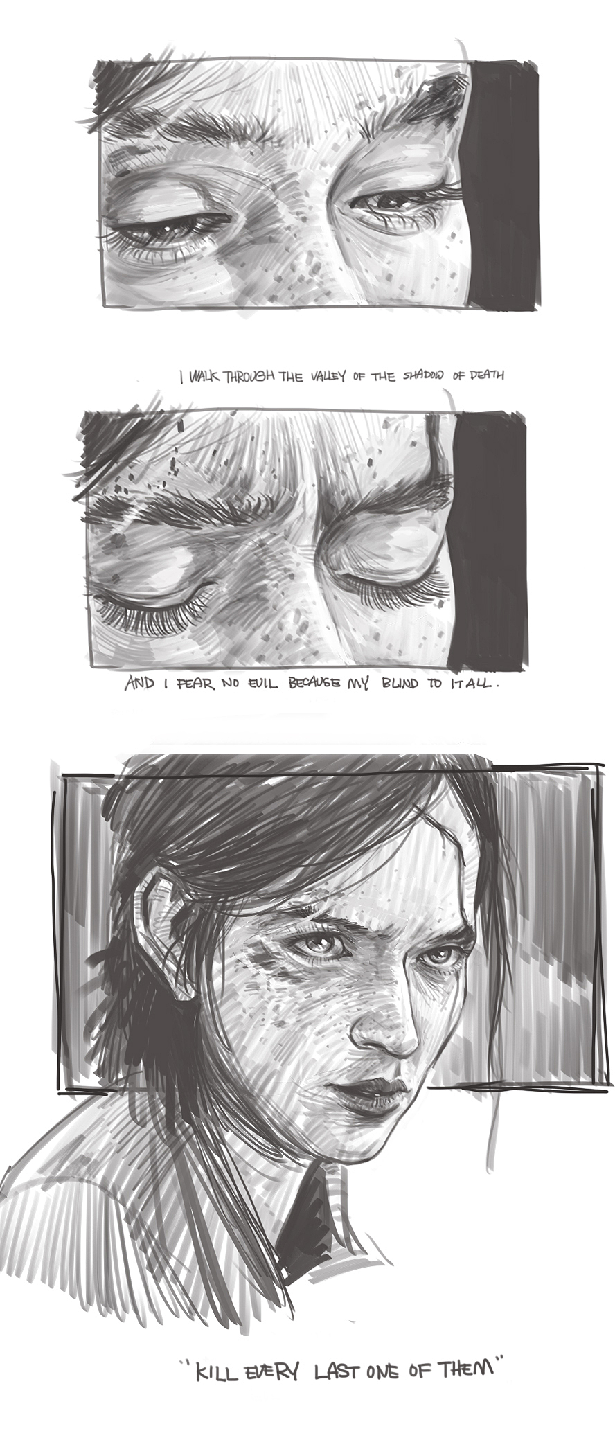 storyboarding of the last of us P2（图ZNjU1NDQ1NTY=） - 创作习作 - 站酷设计师文森的魔力鲨原创素材 - 站酷ZCOOL