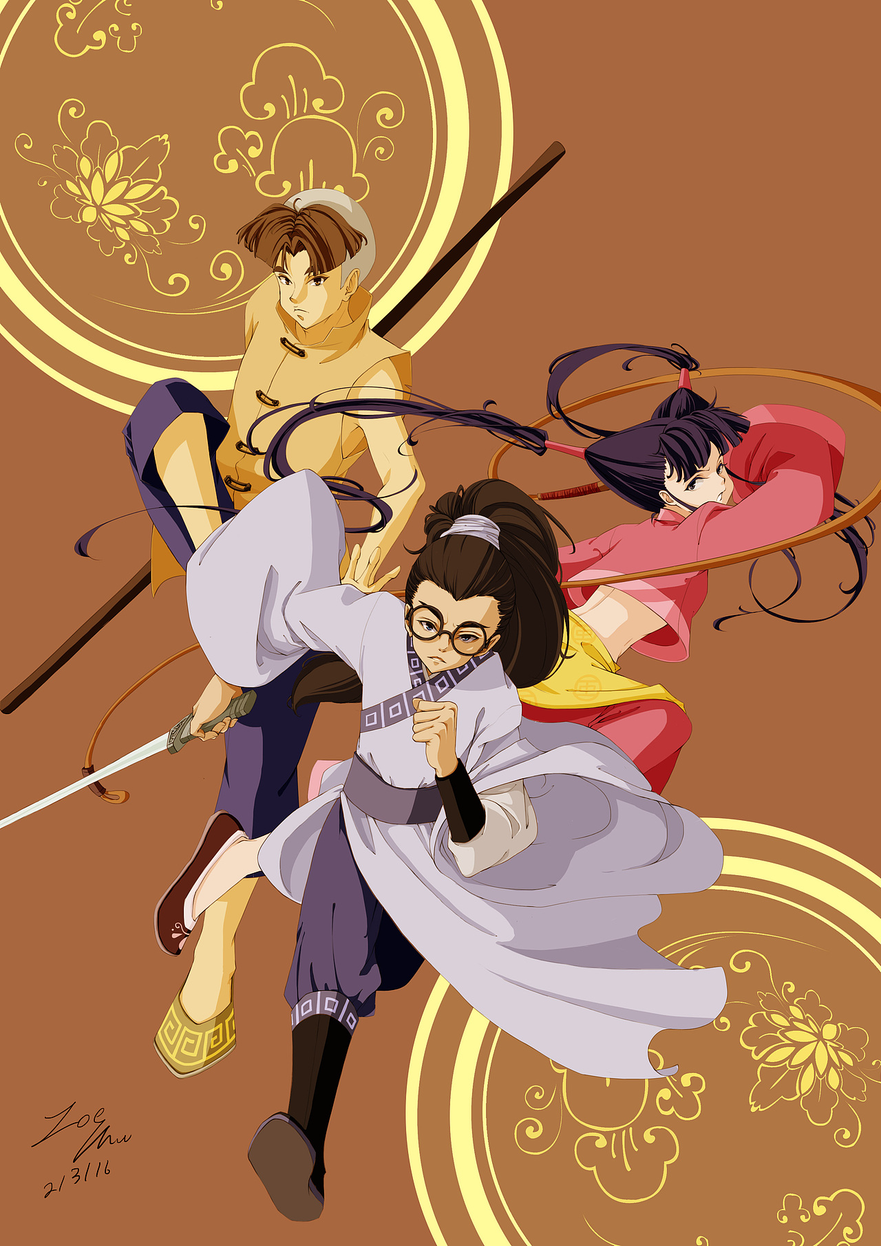 中华小子同人（图ZNDE1Mzc2MjQ=） - 其他动漫 - 站酷设计师ZoeZhu朱奕臻95原创素材 - 站酷ZCOOL