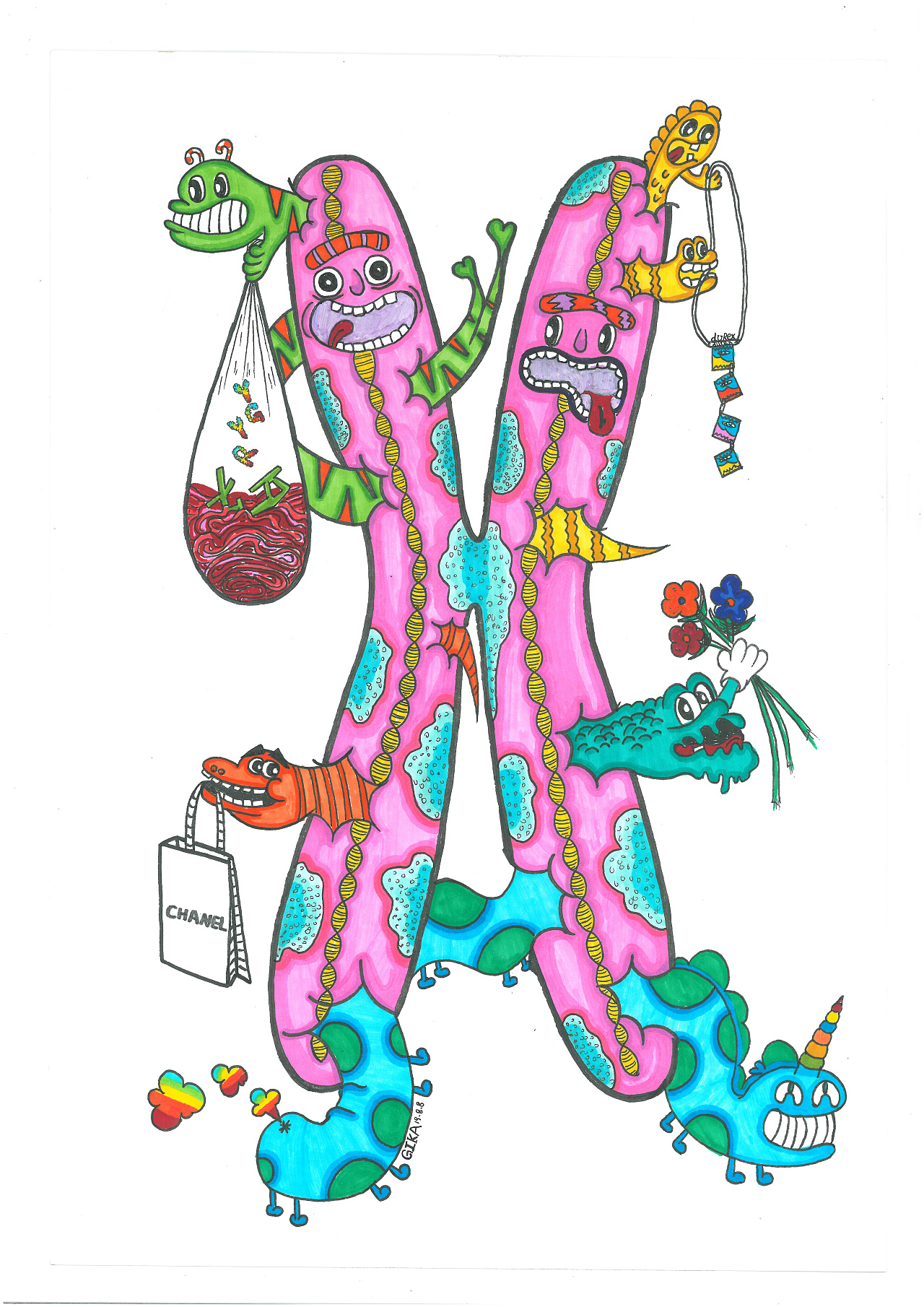 七夕-染色体怪兽