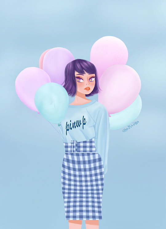 少女篇（图ZMjIxMTU4NTQ0） - 创作习作 - 站酷设计师莫丝鹿原创素材 - 站酷ZCOOL