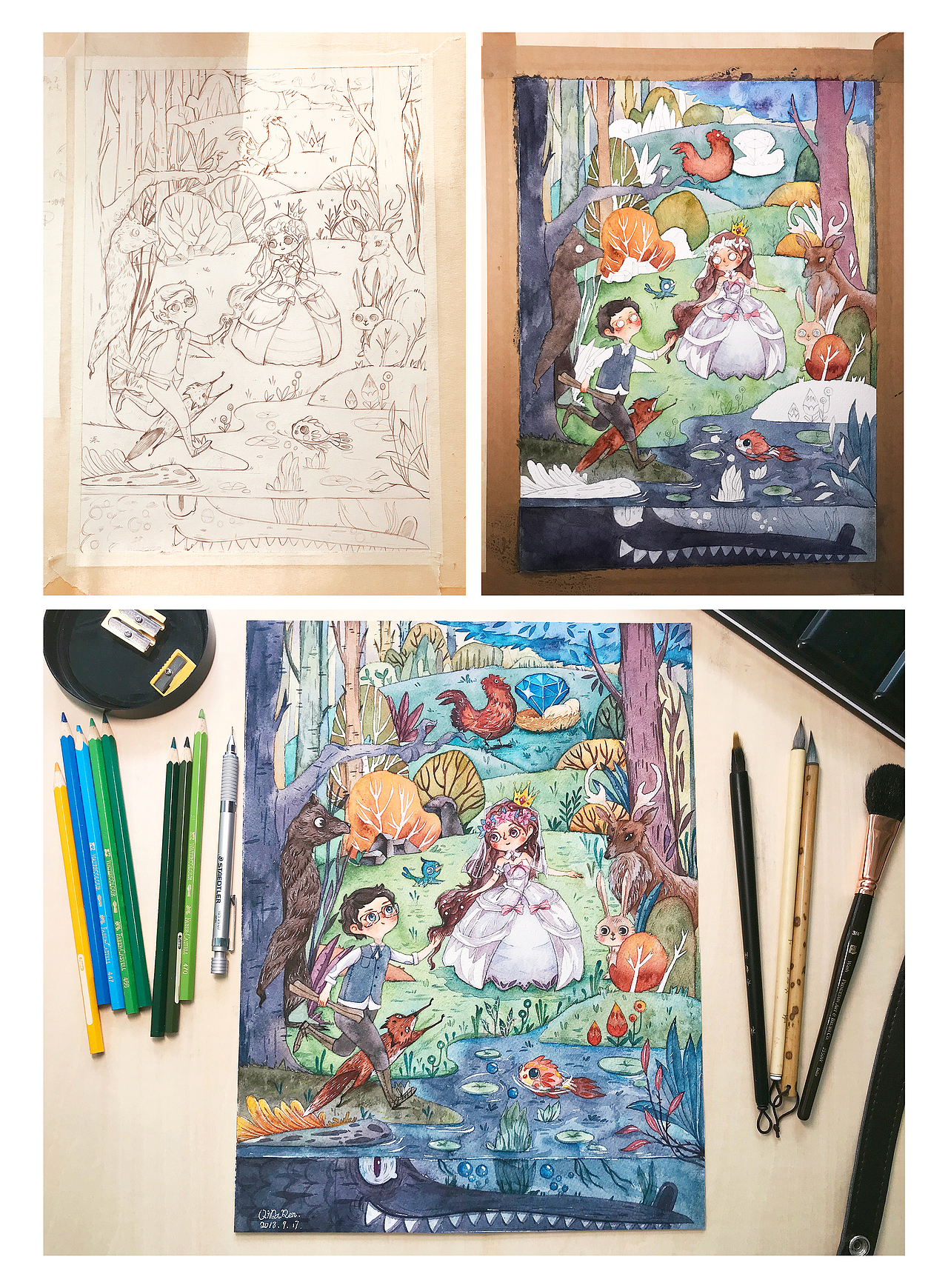 插画-近期总结（图ZMTUxMDE2MzA0） - 商业插画 - 站酷设计师奇大人QIDAREN原创素材 - 站酷ZCOOL