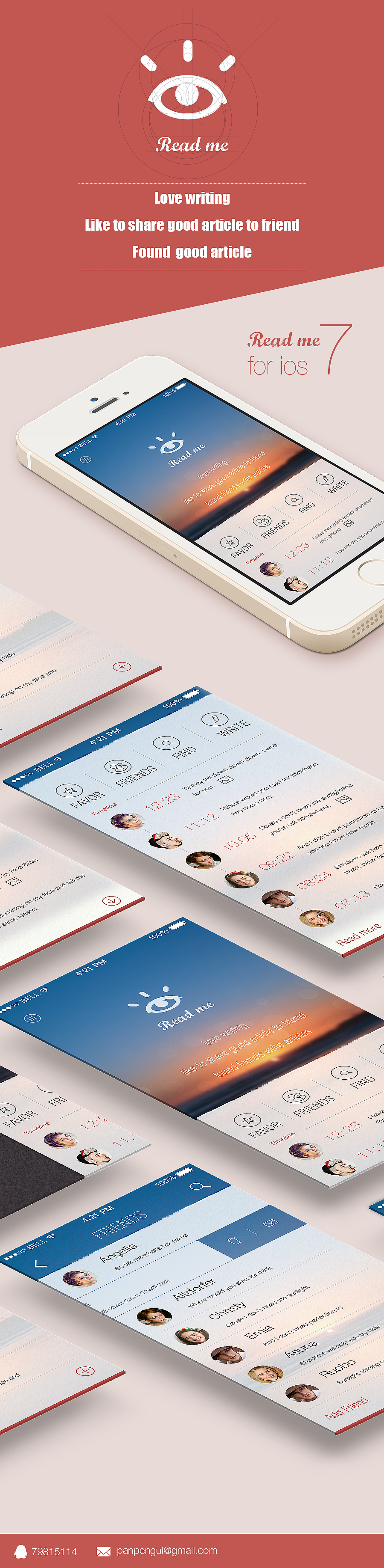 ReadMe V 2.0 for IOS7（图ZMTI0OTE1MjA=） - 主题/皮肤 - 站酷设计师graphSkyDesign原创素材 - 站酷ZCOOL
