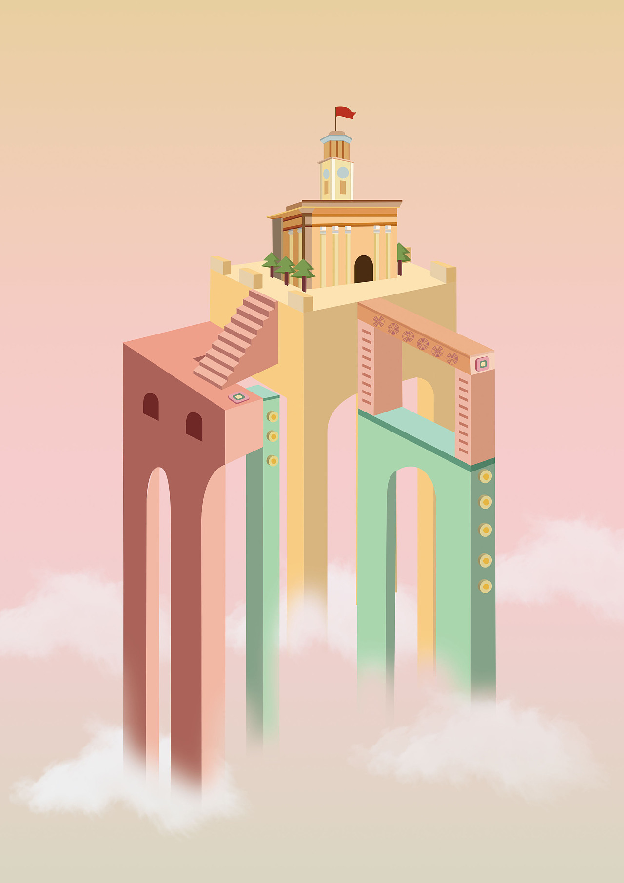 当纪念碑谷走进江汉关