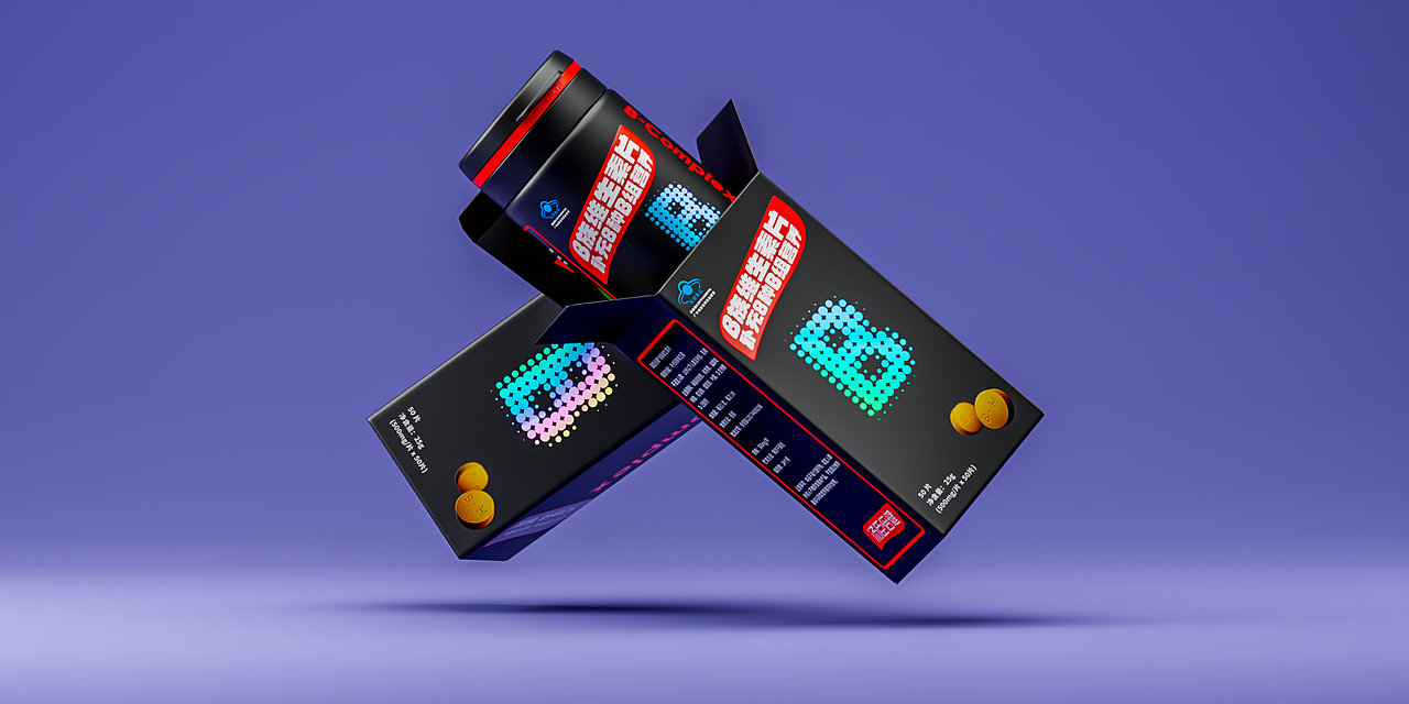 「营养新未来 汤臣倍健幻彩包装」