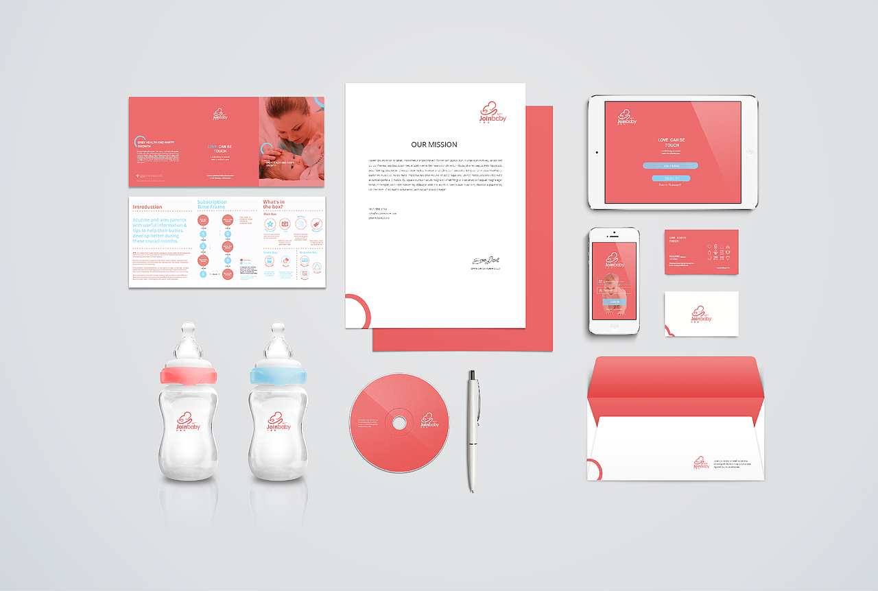 巧婴美 母婴品牌设计