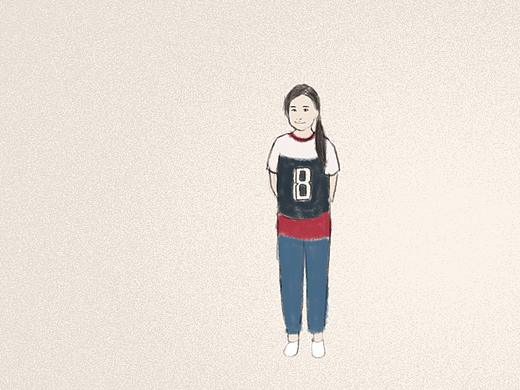 央视清明专题#睹物思人#系列插图 弟弟的球衣