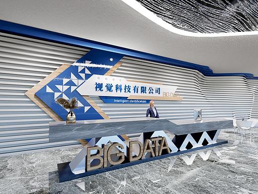 科技文化墙展厅空间设计