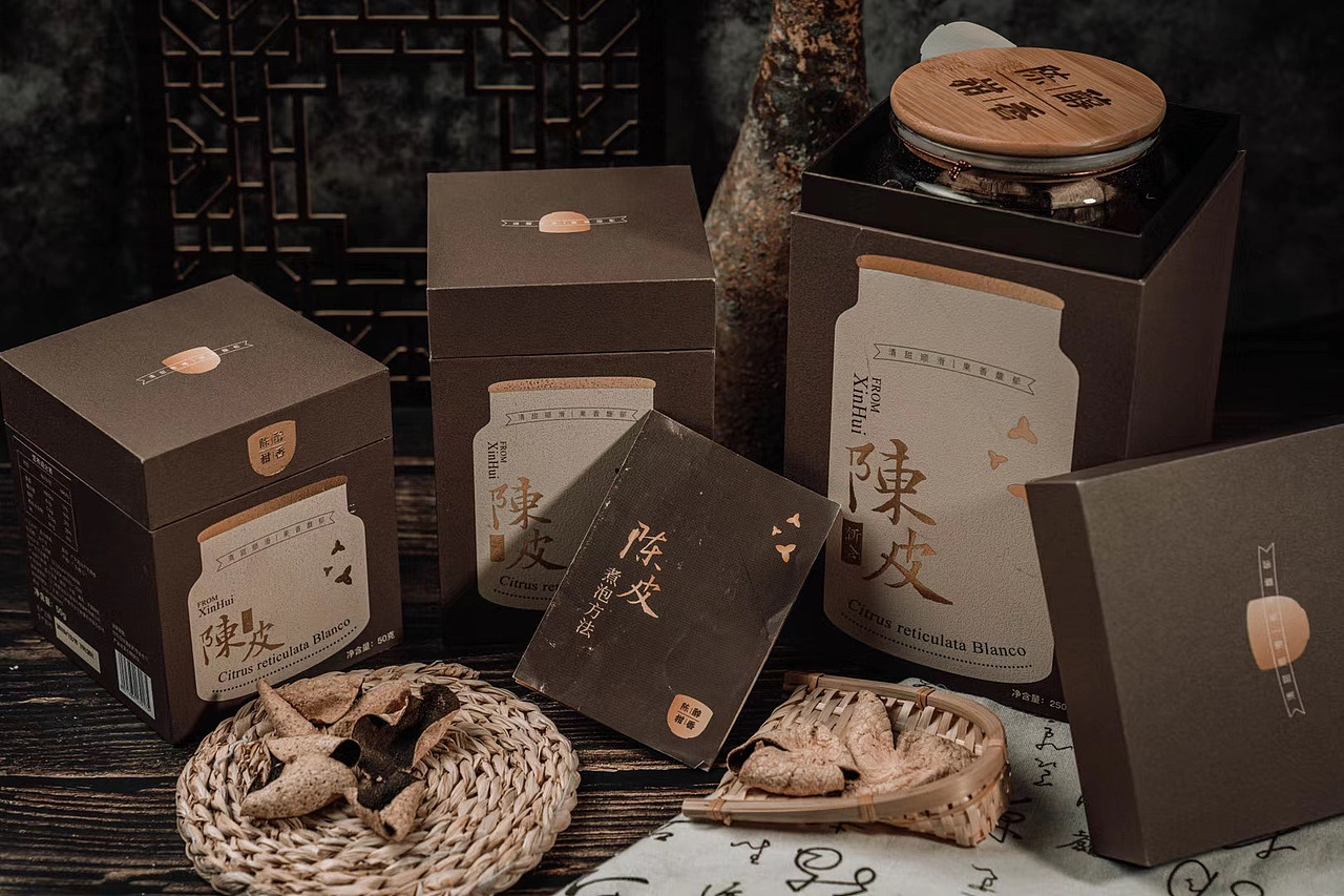 陈皮包装赏析_儒初设计yuechor-站酷zcool