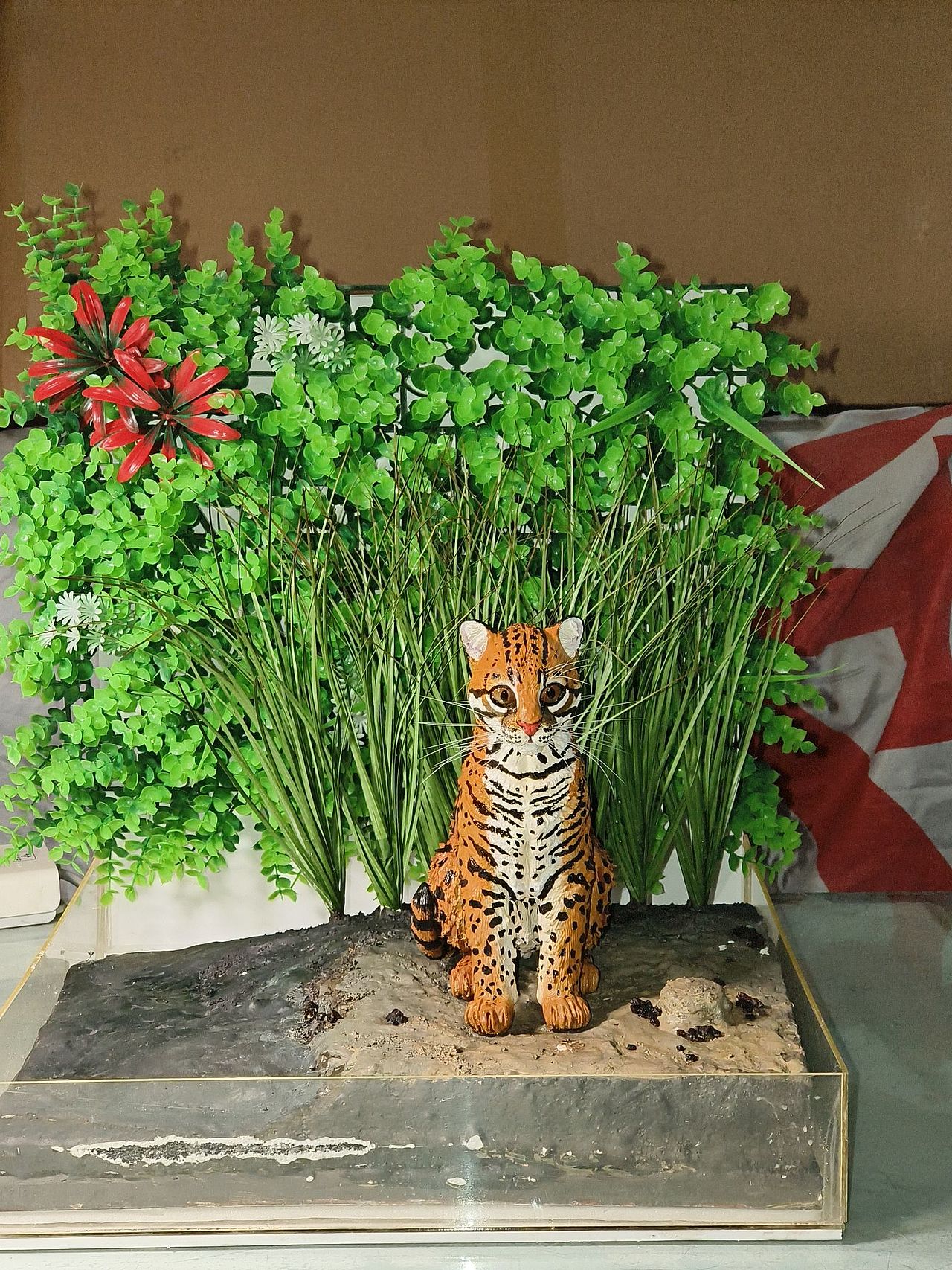 首次尝试做了一个猫科动物体才得场景模型