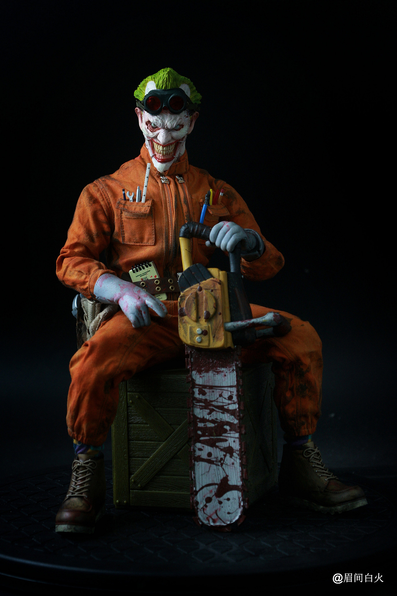眉间白火的臆造自D之 灭族小丑 橙衣版本（图ZMjU0NzE1MjI4） - 手办/模玩 - 站酷设计师眉间白火TAN原创素材 - 站酷ZCOOL