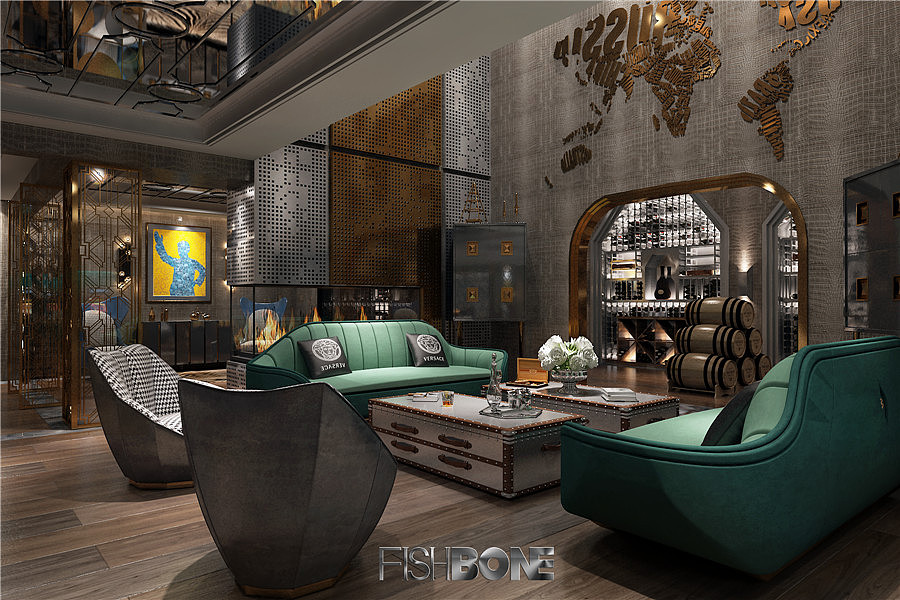 鱼骨设计——滇池ONE(L宅)