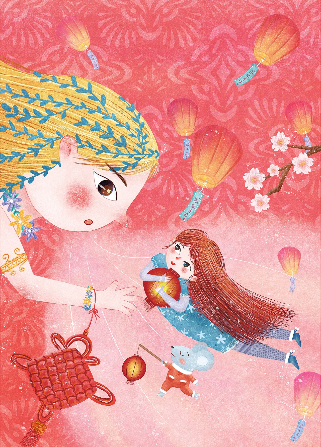 春的气息（图ZMTg5NDQwOTYw） - 商业插画 - 站酷设计师糖果酱Tracy原创素材 - 站酷ZCOOL