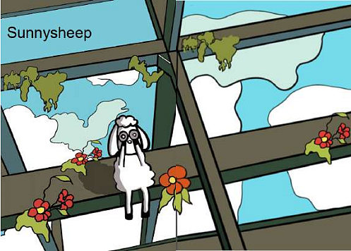 sunny sheep（图ZMjU1NDU5MjYw） - 书籍/画册 - 站酷设计师EveLeo1原创素材 - 站酷ZCOOL