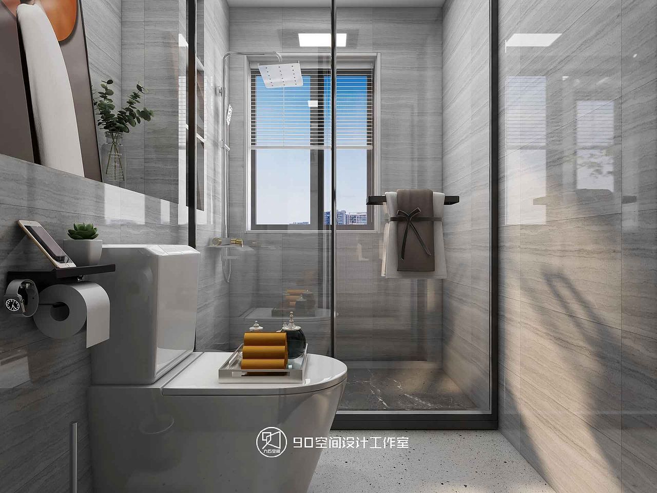 90空间设计∣《绿意浓情》125平方轻奢