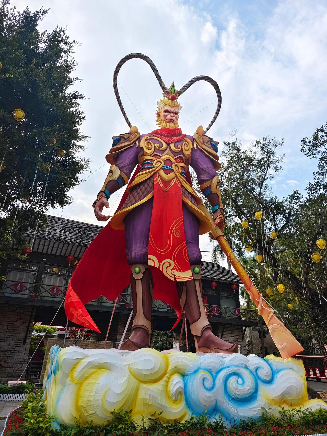 黑神话悟空花灯彩灯制作厂家