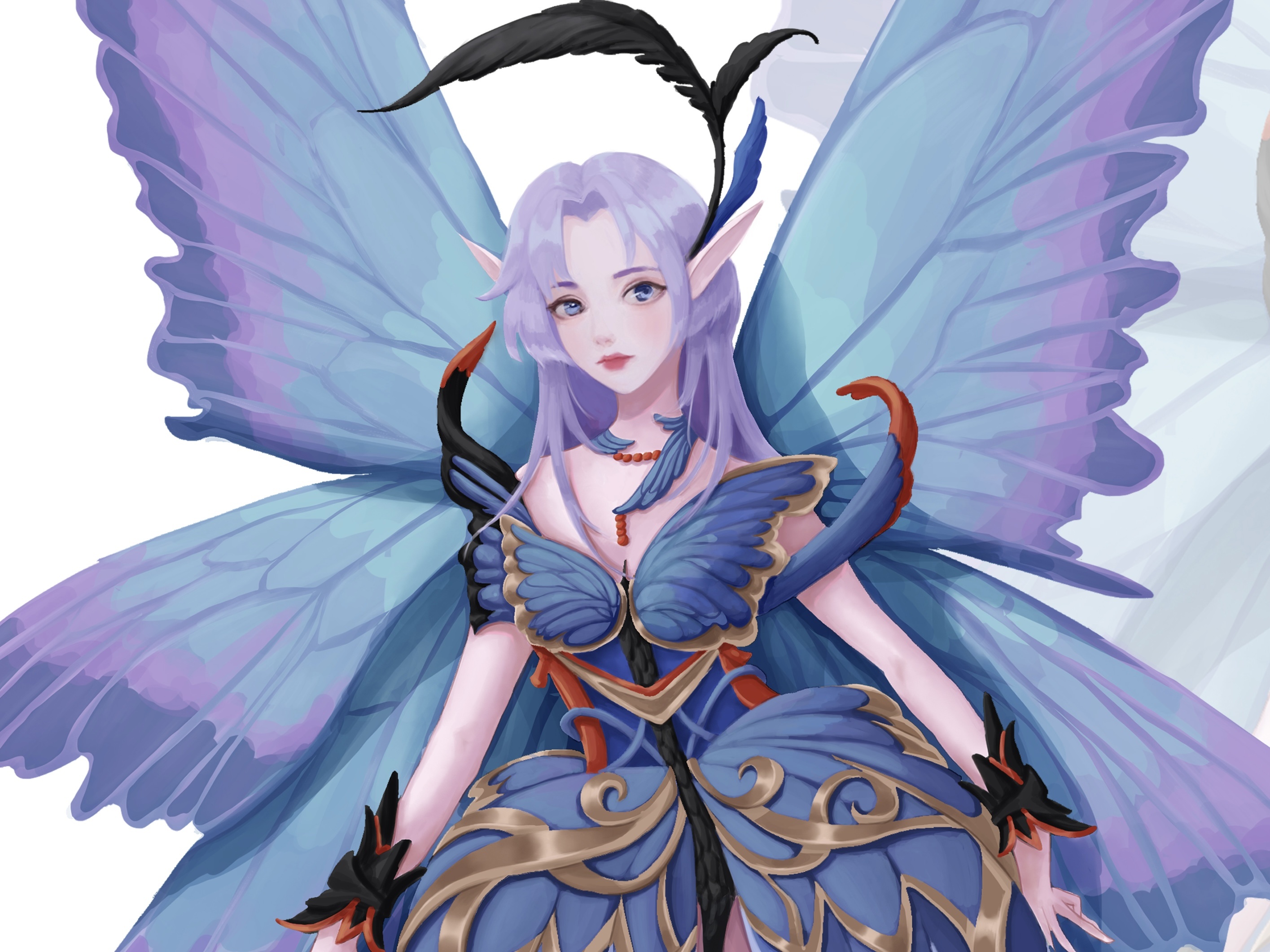 角色立绘|插画|游戏原画|千叶橙 - 原创作品 - 站酷 (zcool)