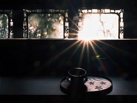 藏在寒山寺里的咖啡馆