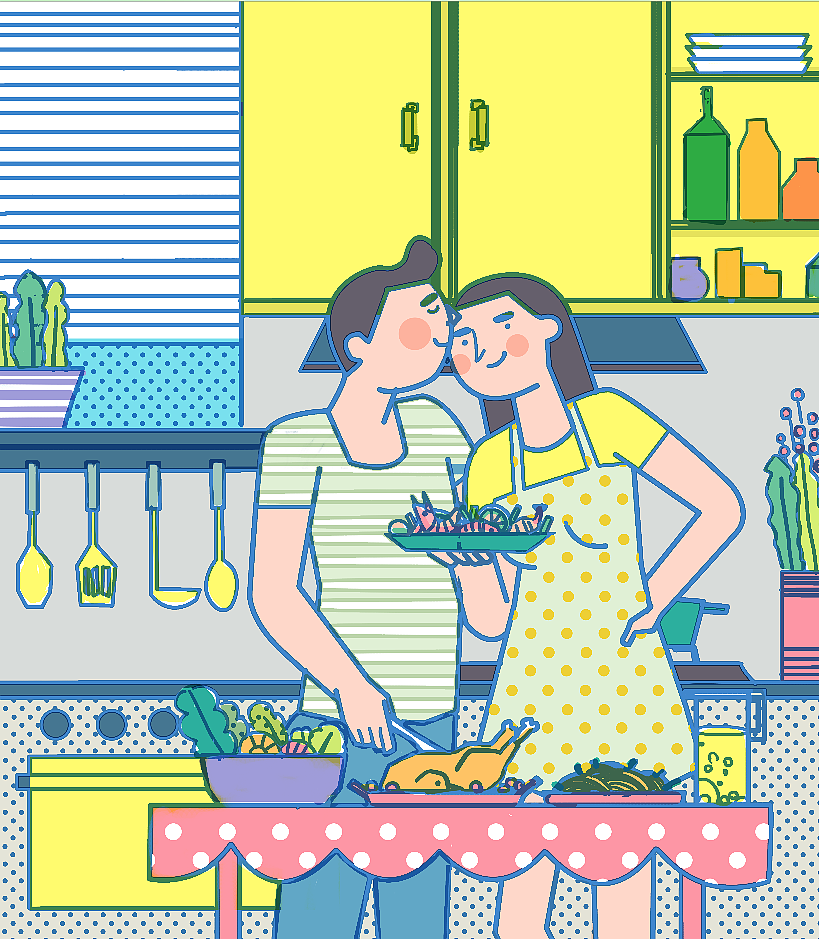 广告插画（图ZNTY5MTg1NzY=） - 商业插画 - 站酷设计师辛迪DDD原创素材 - 站酷ZCOOL