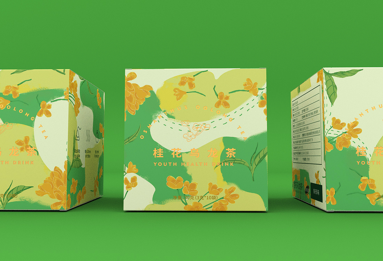 黑金传奇花茶果茶清新包装设计（图ZMjY2ODE0MzEy） - 包装 - 站酷设计师朝鹿文化品牌设计原创素材 - 站酷ZCOOL