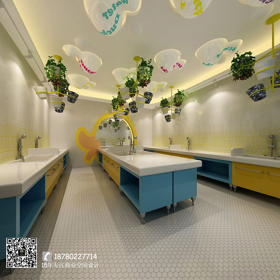 水鸭儿童游泳馆设计-成都特色儿童游泳馆设计公司