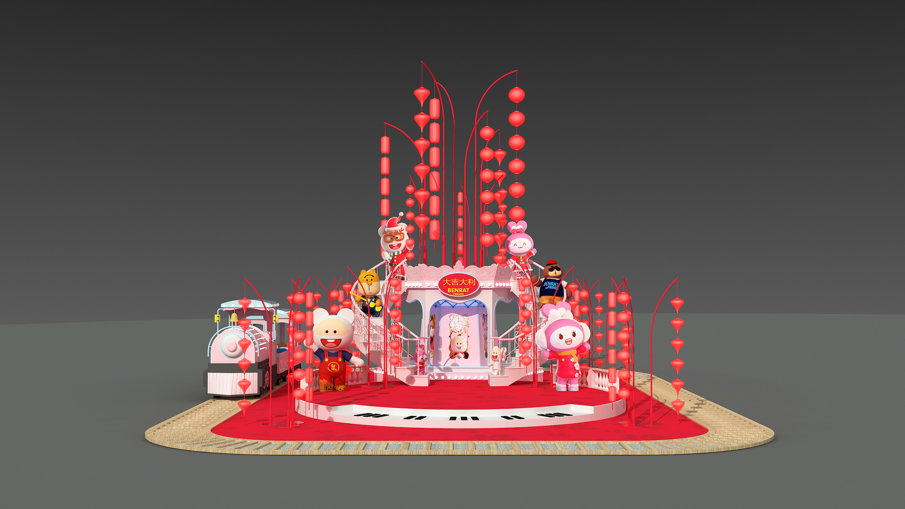 圣诞美陈网红打卡