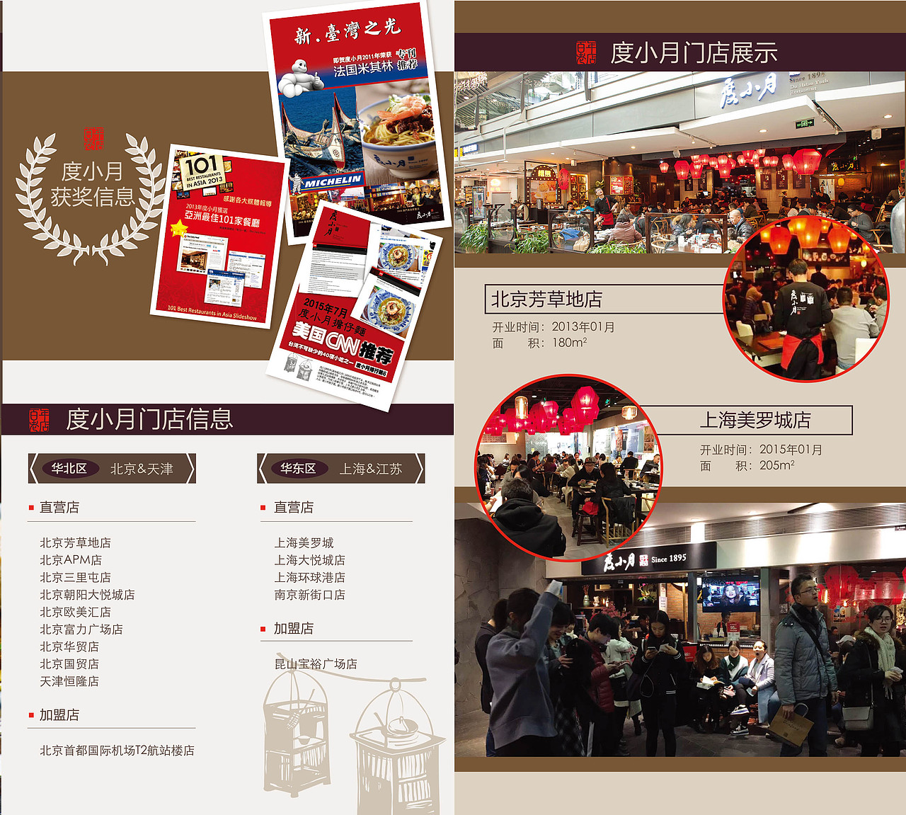 度小月餐厅加盟折页（图ZMjUwOTI4NjQ4） - 宣传物料 - 站酷设计师王斌蒂山原创素材 - 站酷ZCOOL