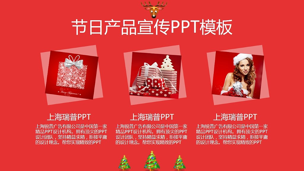 节日产品宣传PPT